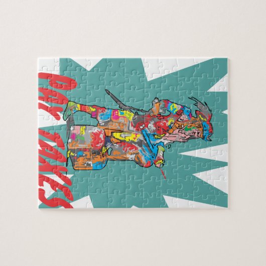 Pirate Legpuzzel (Horizontaal)