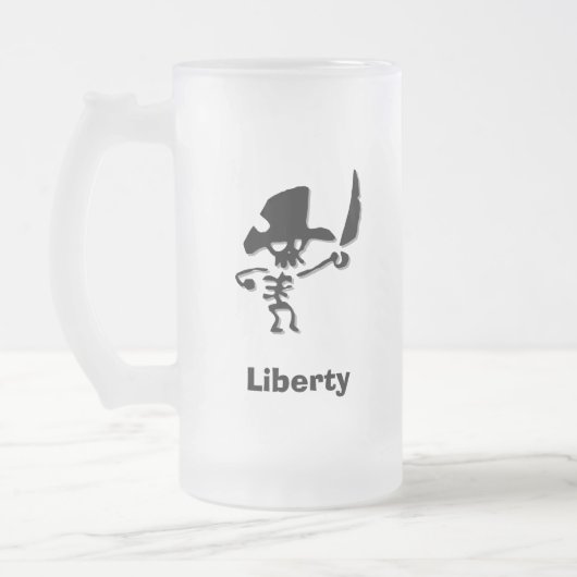 Pirate Liberty Matglas Bierpul (Links)