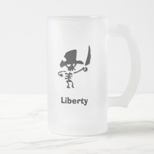 Pirate Liberty Matglas Bierpul (Rechts)