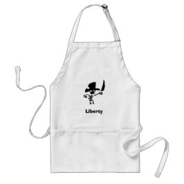 Pirate Liberty Standaard Schort