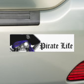 Pirate Life Bumpersticker (Op auto)