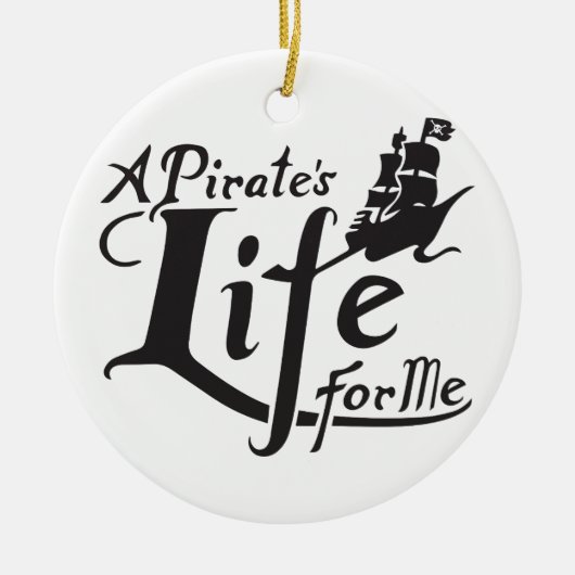 Pirate Life for ME Keramisch Ornament (Voorkant)