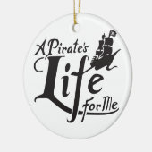 Pirate Life for ME Keramisch Ornament (Links)
