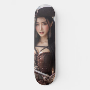Pirate Life natuurlijk Persoonlijk Skateboard
