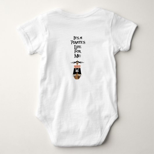 Pirate Life Onsie Romper (Achterkant)