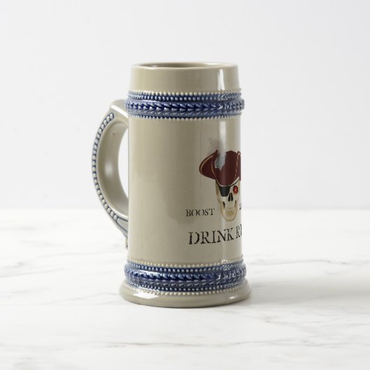 Pirate Light Rum Bierpul (Voorkant links)