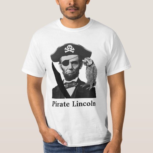 Pirate Lincoln T-shirt (Voorkant)