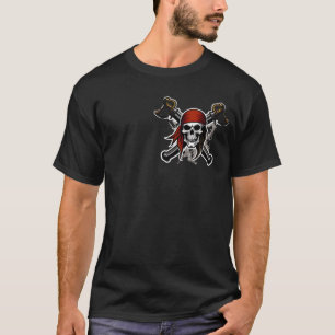 Pirate logo ontwerp t-shirt