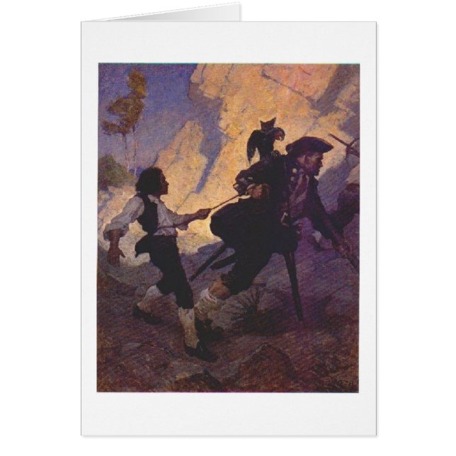 Pirate Long John Silver (Voorkant)