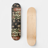 Pirate Love Graphic Skateboard (Voorkant)