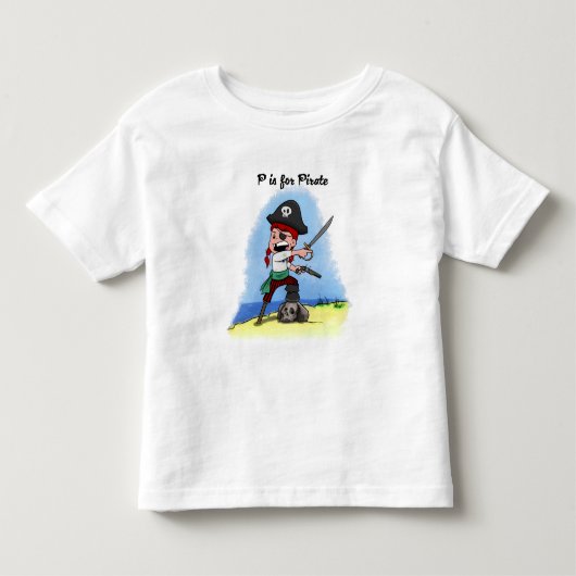 Pirate Lucy Toddlers Shirt (Voorkant)