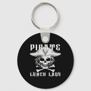 Pirate Lunch Lady Familie Halloween Kostuum Sleutelhanger