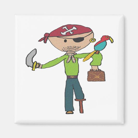Pirate Magneet (Voorkant)