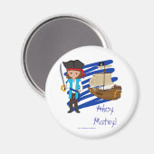 Pirate Magnet (Voorkant / Achterkant)