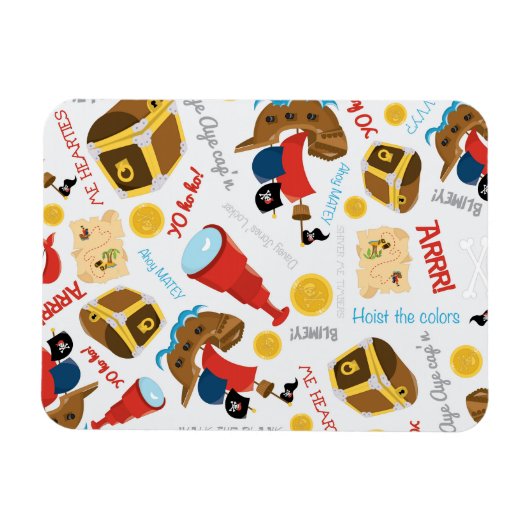 Pirate Magnet Magneet (Horizontaal)