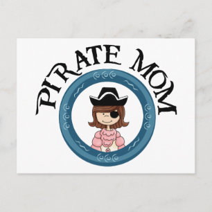 Pirate mama briefkaart