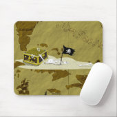 Pirate Map #1 Muismat (Met muis)