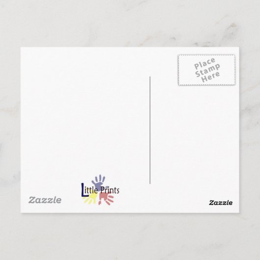 Pirate Map Briefkaart (Achterkant)