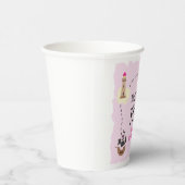 Pirate Map duik in vijf Roze 5e Verjaardag Papieren Bekers (Rechts)