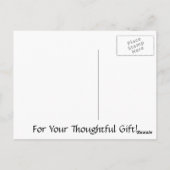  Pirate Map, Gouden Munten en  Look Briefkaart (Achterkant)