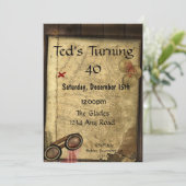 Pirate Map Kaart (Staand voorkant)