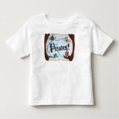 Pirate Map Kinder Shirts (Voorkant)