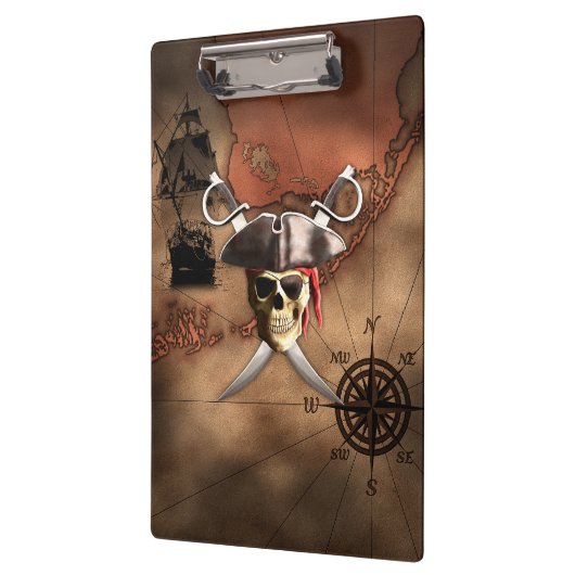 Pirate Map Klembord (Links)