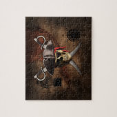 Pirate Map Legpuzzel (Verticaal)