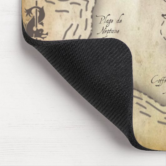 Pirate Map Mousepad Muismat (Hoek)