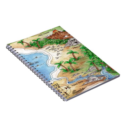 Pirate Map Notitieboek (Rechterzijde)