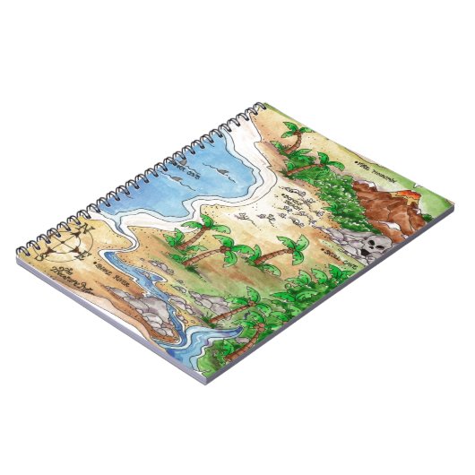 Pirate Map Notitieboek (Linkerzijde)