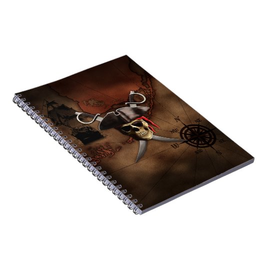 Pirate Map Notitieboek (Rechterzijde)
