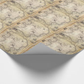 Pirate Map-omslagpapier Cadeaupapier (Hoek)
