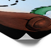 Pirate Map Poster (Hoek)