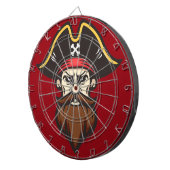 Pirate Mascot Dartboard Dartbord (Voorkant Rechts)