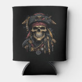 Pirate Mascot Koelbox Blikjeskoeler (Voorkant)