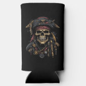Pirate Mascot Koelbox Seltzer Blikjeskoeler (Achterkant)