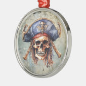 Pirate Mascot Ornament (Links)