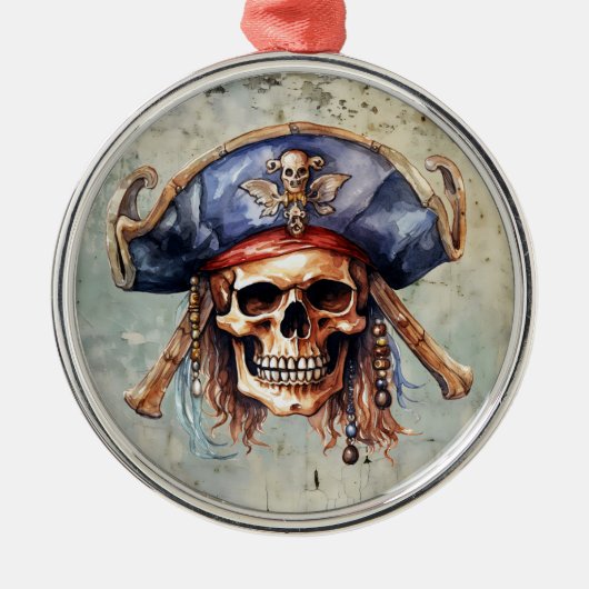 Pirate Mascot Ornament (Voorkant)