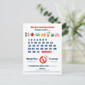 Pirate Meisje Schatkaart Fun Verjaardagsfeestje Briefkaart (Staand voorkant)