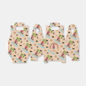 Pirate Meisje Schatkaart Leuk Verjaardagsfeest Bedankdoosjes (Uitgevouwen)