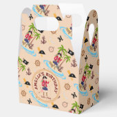 Pirate Meisje Schatkaart Leuk Verjaardagsfeest Bedankdoosjes (Geopend)