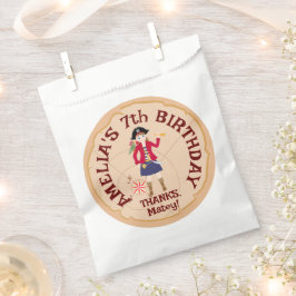 Pirate Meisje Schatkaart Leuk Verjaardagsfeest Bedankzakje