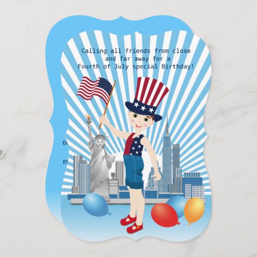 Pirate Meisje Schatkaart Leuk Verjaardagsfeest Kaart (Voorkant / Achterkant)