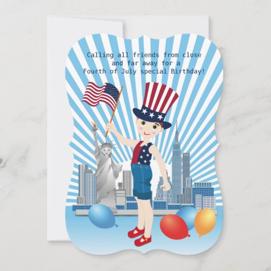 Pirate Meisje Schatkaart Leuk Verjaardagsfeest Kaart (Voorkant)