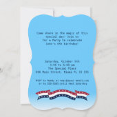 Pirate Meisje Schatkaart Leuk Verjaardagsfeest Kaart (Achterkant)