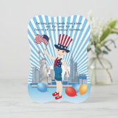 Pirate Meisje Schatkaart Leuk Verjaardagsfeest Kaart (Staand voorkant)