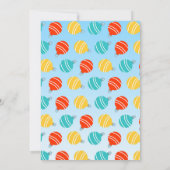 Pirate Meisje Schatkaart Leuk Verjaardagsfeest Kaart (Achterkant)