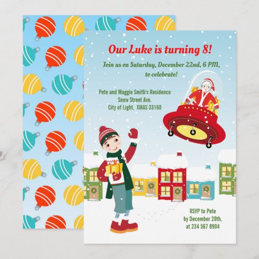 Pirate Meisje Schatkaart Leuk Verjaardagsfeest Kaart (Voorkant / Achterkant)