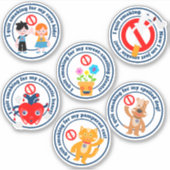 Pirate Meisje Schatkaart Leuk Verjaardagsfeest Sticker (Voorkant)